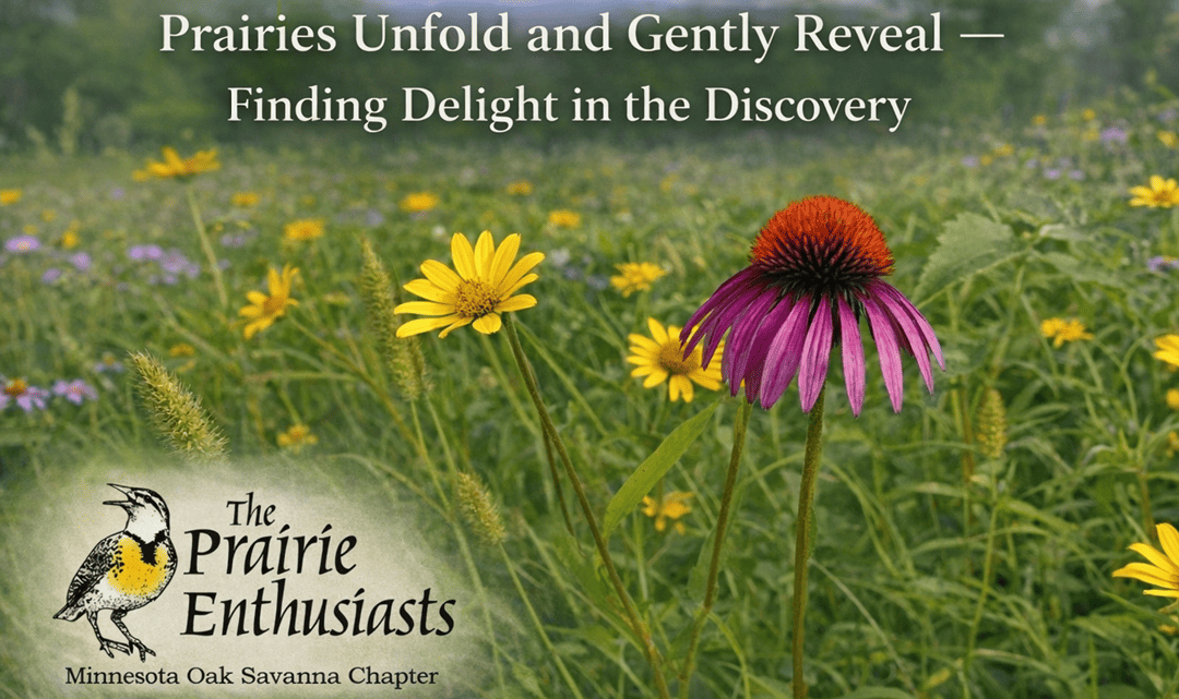 Why Prairies Unfold and Gently Reveal – Finding Delight in the Discovery